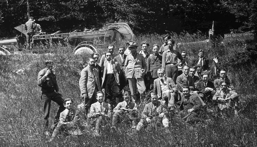 Excursion de l’Institut de Minéralogie-Géologie dans les Alpes, Pentecôte 1924